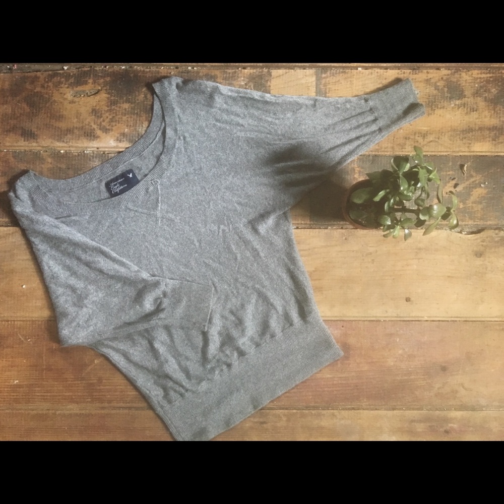 American Eagle Outfitters Gray Sweater